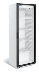 Холодильный шкаф МХМ Капри П-390С, 390, 1 дверь, Скло, Фарбований, Динамічне
