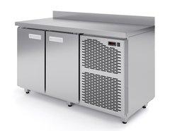 Стол холодильный МХМ СХС-2-60 двухдверный 1350х600 мм, -2...+8 С, 2 двери, Нерж сталь
